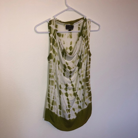 Tie Dye Cowl Neck Tank - Picture 2 of 5